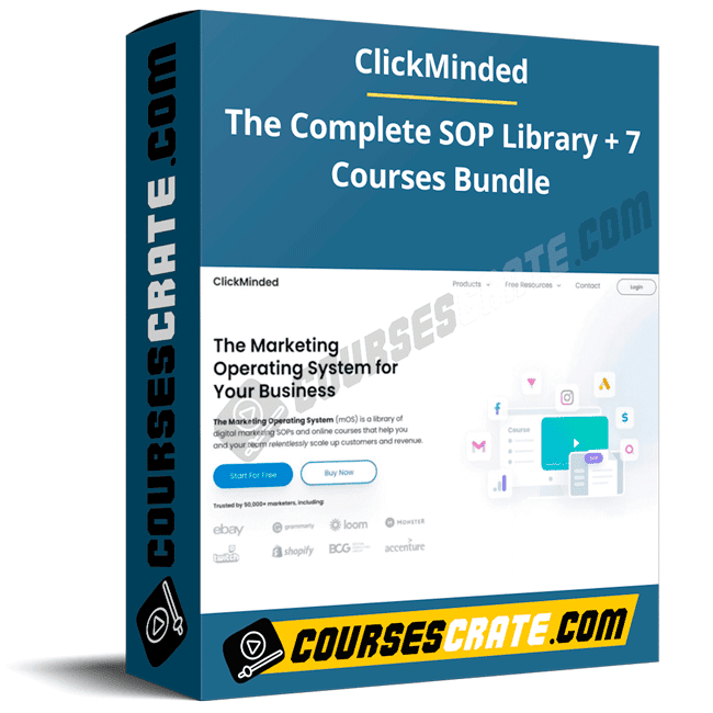 ClickMinded – The Complete SOP Library + 7 Courses Bundle 1 ClickMinded – The Complete SOP Library + 7 Courses Bundle