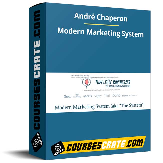 André Chaperon – Modern Marketing System 1 André Chaperon – Modern Marketing System