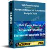 Self-Paced Course – Advanced Financial Statements Analysis 2024 Self-Paced Course – Advanced Financial Statements Analysis 2024