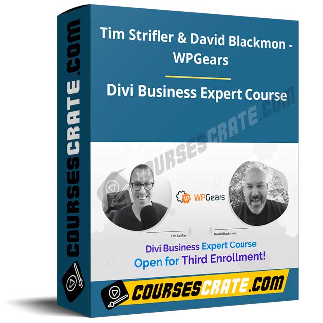 Tim Strifler & David Blackmon – WPGears – Divi Business Expert Course 1 Tim Strifler & David Blackmon – WPGears – Divi Business Expert Course