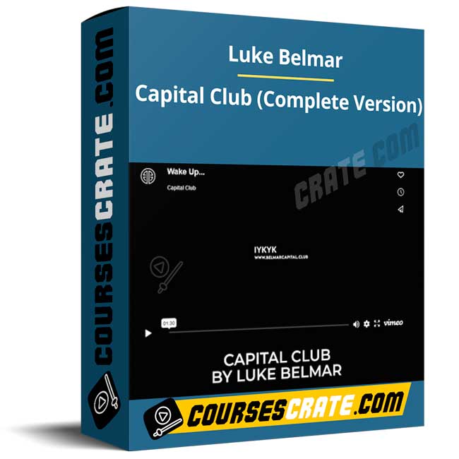 Luke Belmar – Capital Club (Complete Version) 1 Luke Belmar – Capital Club (Complete Version)