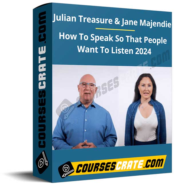 Julian Treasure and Jane Majendie – How To Speak So That People Want To Listen 2024 1 Julian Treasure and Jane Majendie – How To Speak So That People Want To Listen 2024