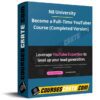 N8 University – Become a Full–Time YouTuber Course (Completed Version) N8 University – Become a Full–Time YouTuber Course (Completed Version)