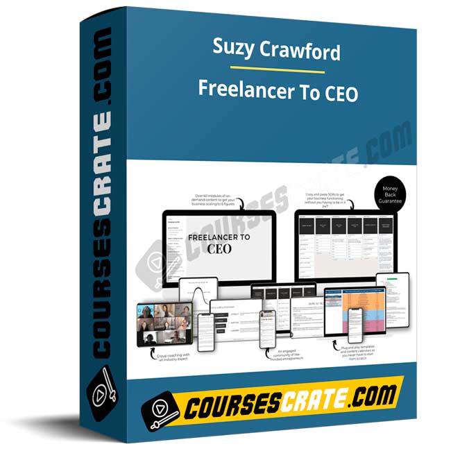 Suzy Crawford – Freelancer To CEO 1 Suzy Crawford – Freelancer To CEO