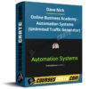 Dave Nick – Online Business Academy – Automation Systems (Unlimited Traffic Generator) Dave Nick – Online Business Academy – Automation Systems (Unlimited Traffic Generator)