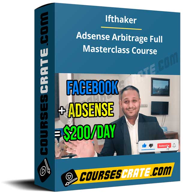 Ifthaker – Adsense Arbitrage Full Masterclass Course 1 Ifthaker – Adsense Arbitrage Full Masterclass Course