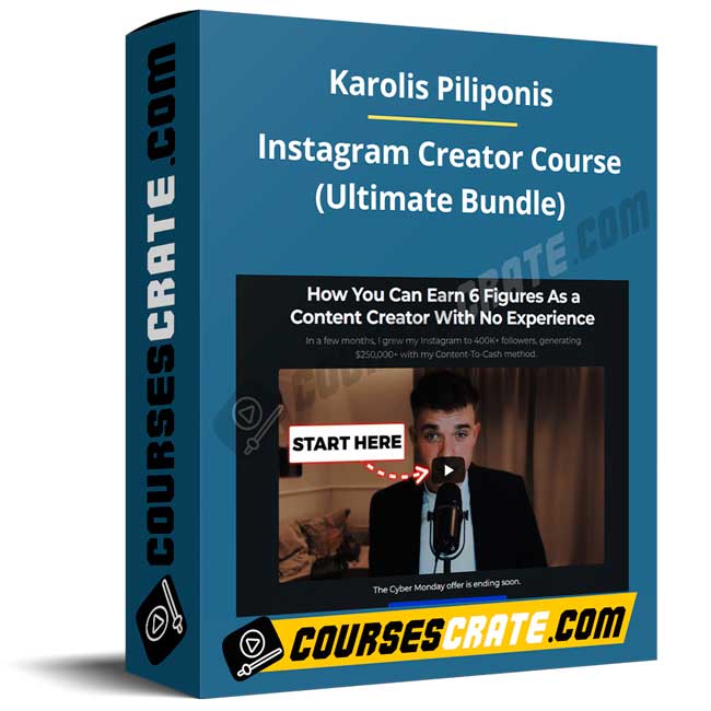 Karolis Piliponis – Instagram Creator Course (Ultimate Bundle) 1 Karolis Piliponis – Instagram Creator Course (Ultimate Bundle)