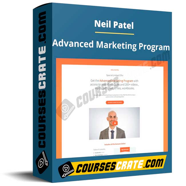 Neil Patel – Advanced Marketing Program 1 Neil Patel – Advanced Marketing Program