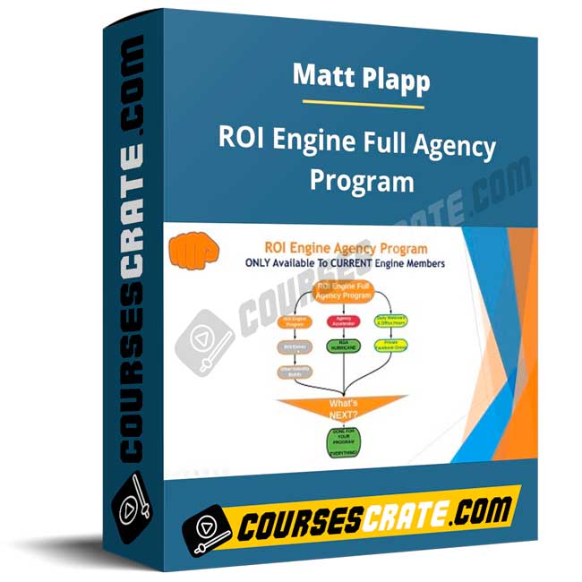 Matt Plapp – ROI Engine Full Agency Program 1 Matt Plapp – ROI Engine Full Agency Program