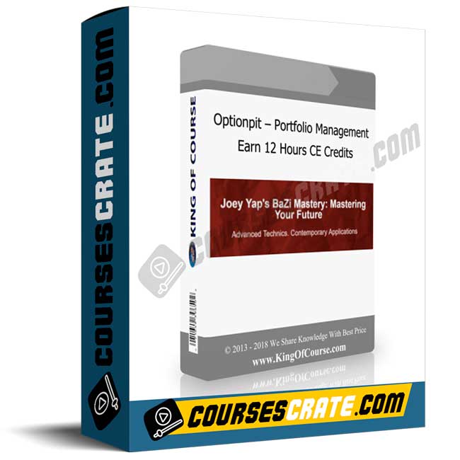 Optionpit – Portfolio Management-Earn 12 Hours CE Credits 1 Optionpit – Portfolio Management-Earn 12 Hours CE Credits