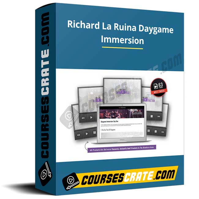 Richard La Ruina – Daygame Immersion 1 Richard La Ruina – Daygame Immersion